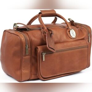 CLAIRECHASE GENUINE LEATHER DUFFEL BAG